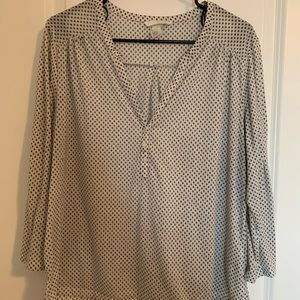 Cotton mid button down